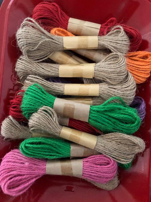 单色单把麻绳/2元 商品图0