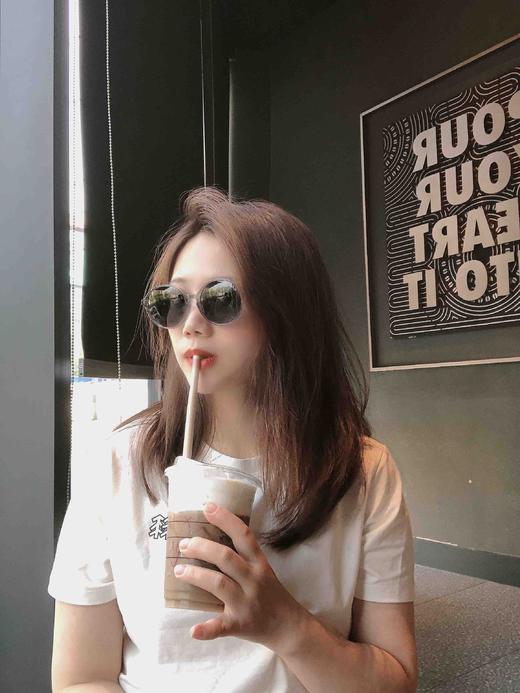 雷朋RB4304-1280复古太阳镜男女同款透明灰色框深灰色镜片 商品图0