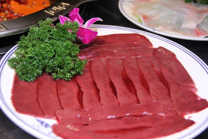 龙情大刀腰片火锅 4人豪华套餐 含6荤5素