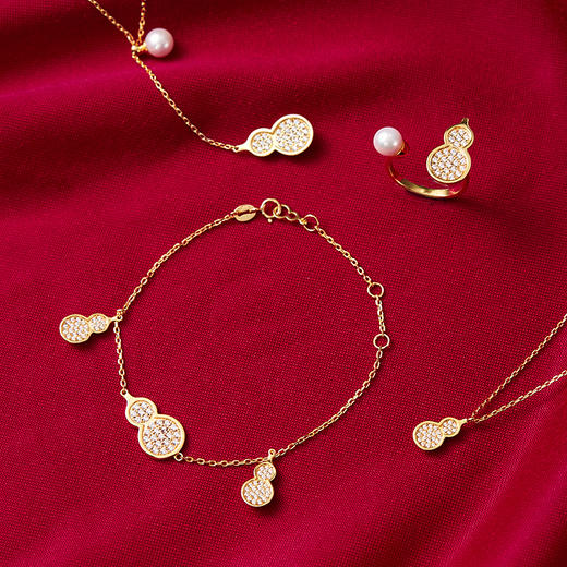 美颂之光•葫芦首饰 │ 中国千百年来的爱情珠宝，人美、情深、福旺 商品图11