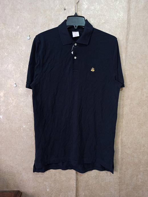 瑕疵 纽约大宝 brooks brothers/布克兄弟 男士棉质纯色polo衫