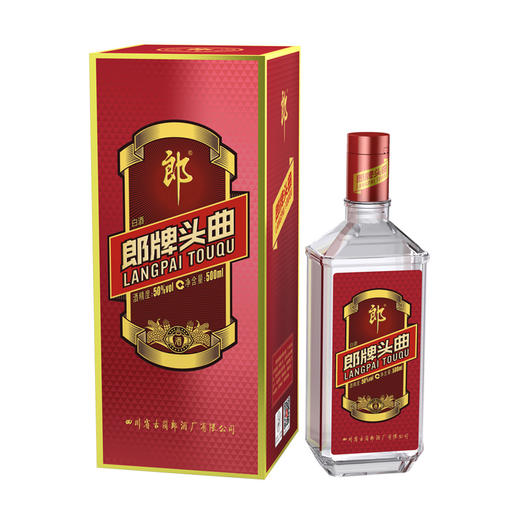 郎酒 郎牌头曲(红标)50度白酒 500mL/瓶 商品图0