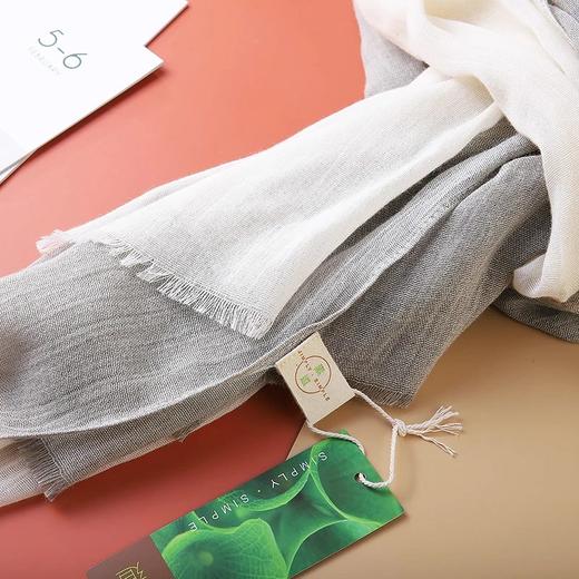 有机彩棉围巾 围脖 薄款四季可披肩 厚款秋冬保暖 柔软亲肤 男女情侣百搭款 素道敦煌天然有机彩棉基地 舒适安全健康 商品图6
