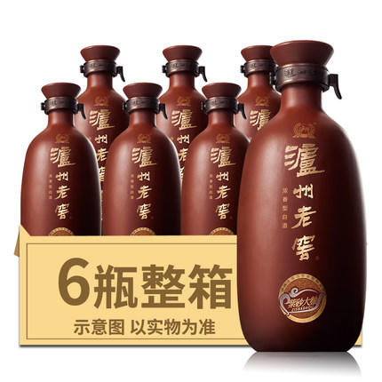 【单瓶】泸州老窖 紫砂大曲 52%vol 500ml 浓香型白酒 商品图1