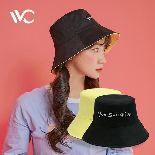 国内贸易vvc糖果双面渔夫帽五种颜色可选择