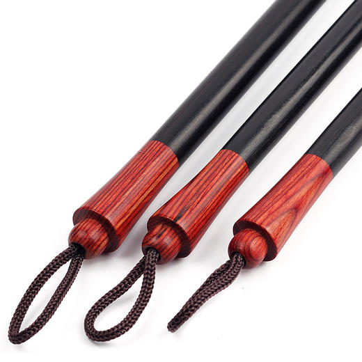 【北尾纯狼毫】中楷毛笔，檀木笔杆，中间黑檀木两头镶红檀木，大中小楷3支礼盒套装 商品图2