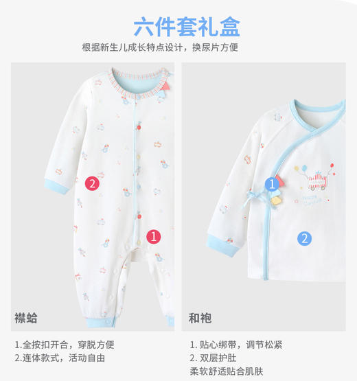 英氏婴儿礼盒 男女新生幼儿宝宝送礼嘉年华综合礼盒 10097002 商品图8