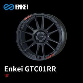 ENKEI GTC01RR系列轮圈 18寸 5*100/112/114.3/120 旋压铸造 日本进口 总代正品