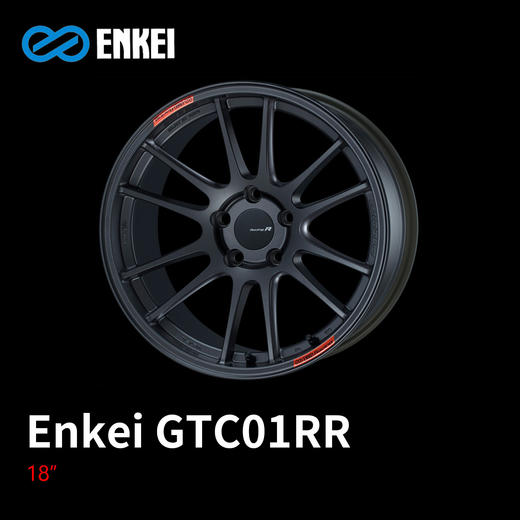 ENKEI GTC01RR系列轮圈 18寸 5*100/112/114.3/120 旋压铸造 日本进口 总代正品 商品图0