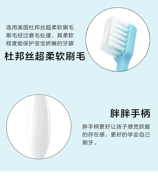 包邮-德国进口艾美适elmex儿童牙膏牙刷套装含Ci小胖子软毛儿童牙刷组合装 商品图6