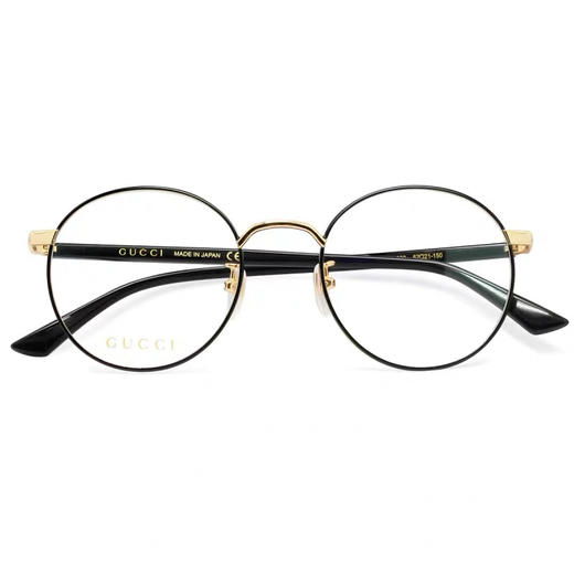 肖战同款！Gucci光学镜架GG0297黑金框男女同款 保真！ 商品图0