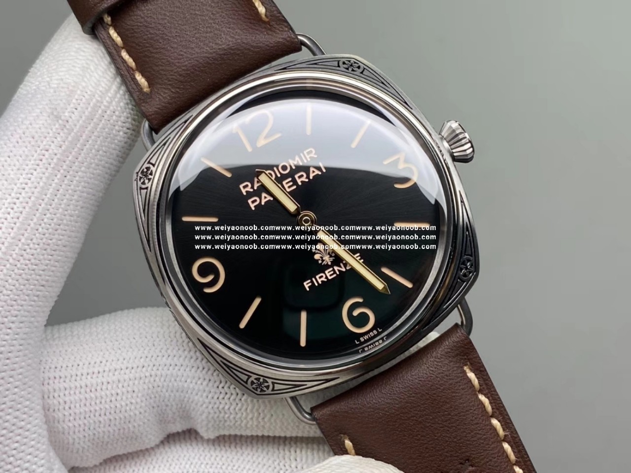 v9沛纳海pam00972意大利firenze佛罗伦萨专卖店雕花款这是沛纳海官方