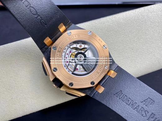 JF爱彼26406FR.OO.A002CA.01。系列：皇家橡树离岸型，款式：原装开模cal.3126自动机械,44毫米直接,男士手表 商品图9