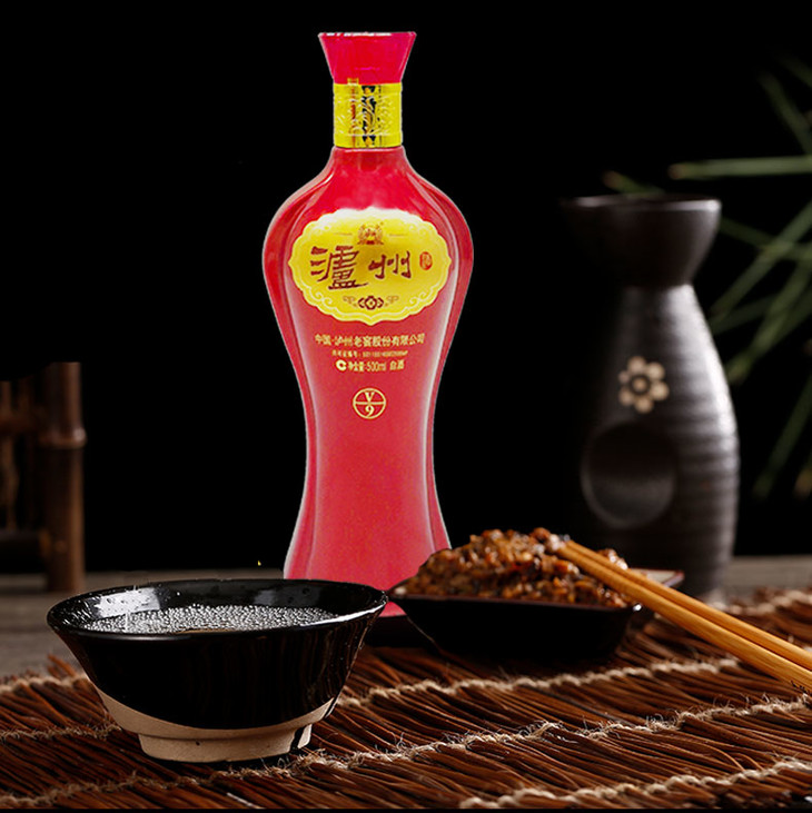 泸州酒特价爆款v9经典白酒42度500ml瓶整箱6瓶