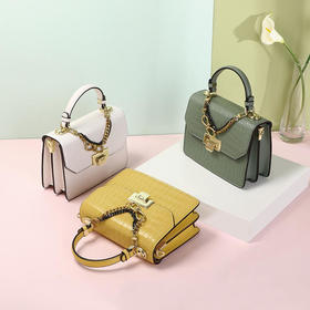 HM-HYT6122新款鳄鱼纹百搭单肩斜跨手提包