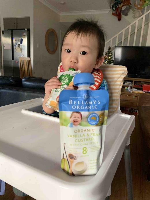 【澳洲仓】Bellamy's贝拉米Only Organic有机果泥蔬菜泥宝宝婴儿辅食泥 商品图0
