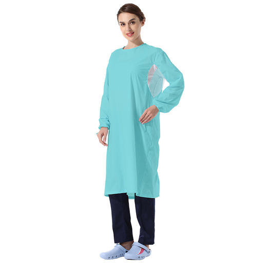 防水罩袍隔离服美容服s8025a款腋下有网透气可重复使用防水衣