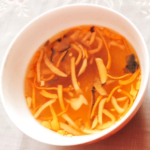 社区团购 凤归巢 五菇鲜菌汤（虫草花版）80g/盒 商品图3