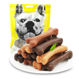 亚禾麦动磨牙系列10支装 230克 黄色袋子包装  洁齿骨头