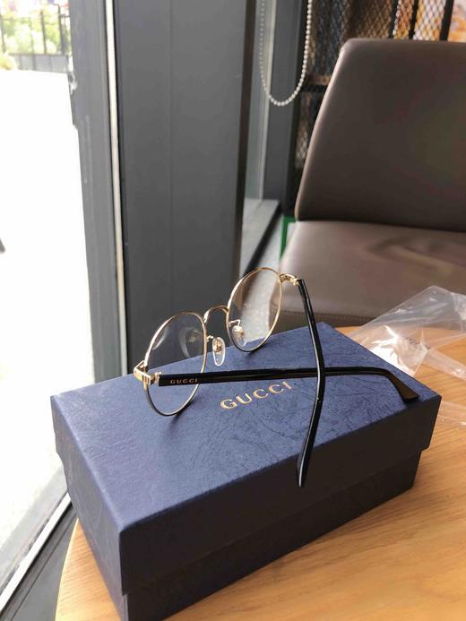 肖战同款！Gucci光学镜架GG0297黑金框男女同款 保真！ 商品图8