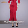 【特惠】YIQU|“职场佳丽”小喇叭裤（玛莎拉红）PT 商品缩略图1