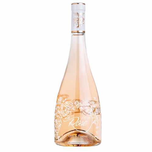 玫瑰人生桃红葡萄酒13度750ml 法国