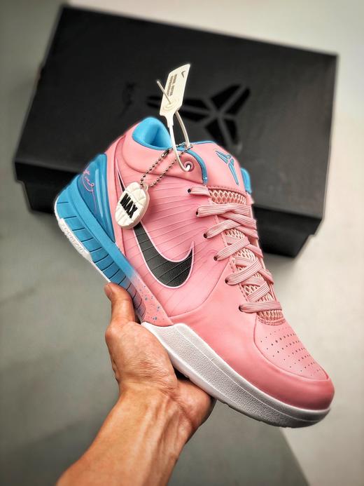 男鞋nikezoomkobe4科比4代最终章渐变粉篮球鞋zk4
