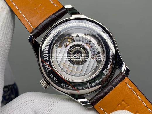 【KY出品】浪琴名匠三字位系列  原版开模  所有配件与正品100%可互换通用  机芯采用最新的2892改L619/888全自动超薄机芯  搭配最新款镂空自动陀  直径40mm厚度9.5mm  一表一 商品图7