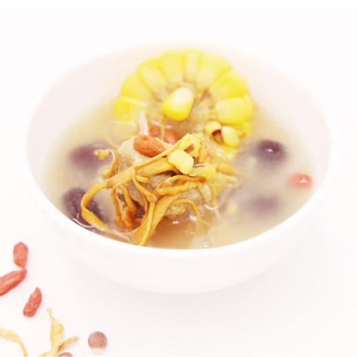 实付满百有赠 自然集酸梅汤、汤料包（竹蔗茅根水、五指毛桃薏米水、雪梨无花果百合水、五黑水、五红水、马蹄桂花银耳羹、百合玉竹莲子、四神汤、人参茯苓汤、虫草花干贝汤） 商品图10