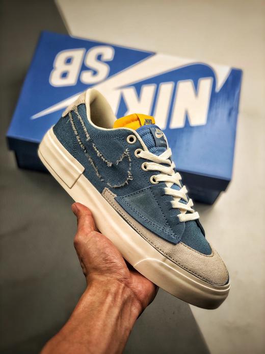 男女鞋nkzoomblazer拆线开拓者牛仔丹宁低帮休闲鞋blazer低帮