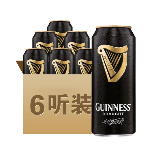 爱尔兰健力士司陶特啤酒440ml*1听/6听/12听/24听 商品图1