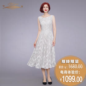 【特惠】YIQU|“盛夏光年”双层背心裙（雅灰）P