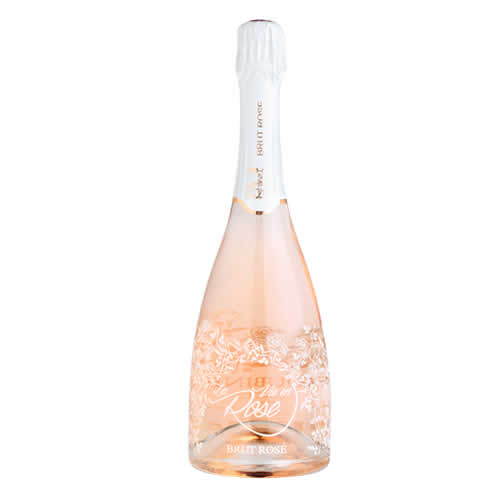玫瑰人生桃红起泡葡萄酒13度750ml 法国
