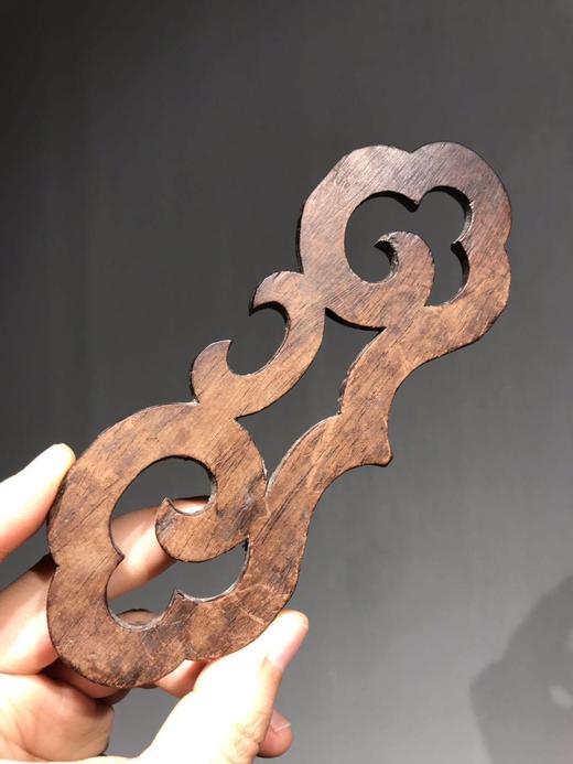 黄花梨镂雕老家具如意云花结， 顺丰包邮 商品图1