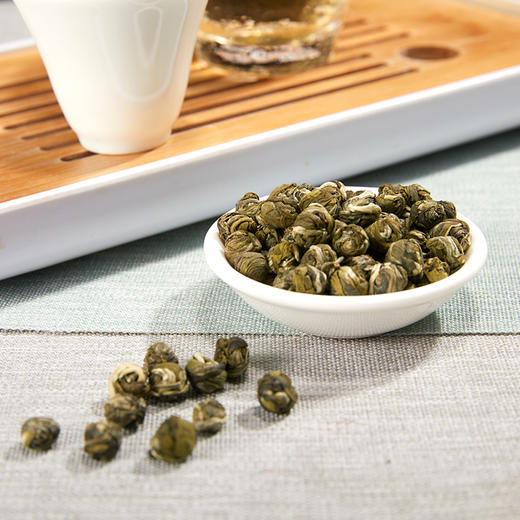 茉莉龙珠 | 2021年广西横县茉莉花茶茉香清甜铁罐装200g 商品图1