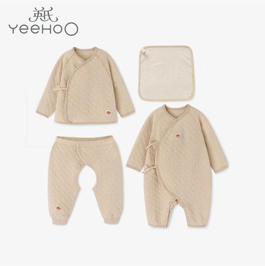 英氏新生儿礼盒婴儿衣服初生宝宝套盒套装纯棉有机棉 10097048 商品图0