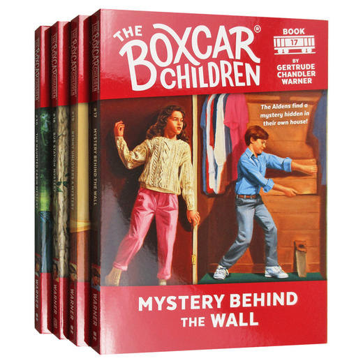 棚车少年17-20册套装 英文原版 The Boxcar Children Mysteries Books 17-20 商品图0
