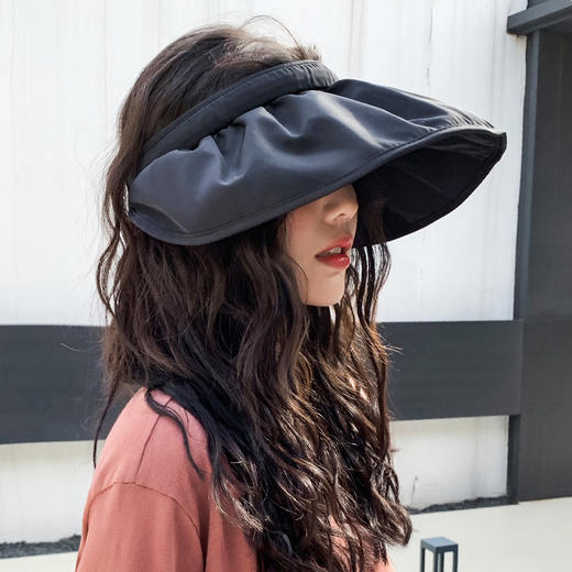 【赠冰袖】WODONBLE空顶大檐贝壳防晒帽 商品图2