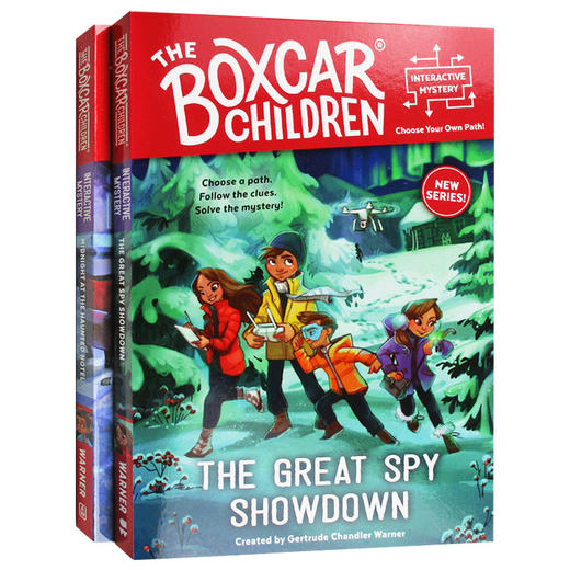 棚车少年系列2册英文原版章节桥梁书Boxcar Children Interactive Mysteries 商品图0