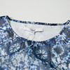 VIMAGE纬漫纪女装初春夏长袖浪漫印花修身雪纺衫小上衣V1313917 商品缩略图6