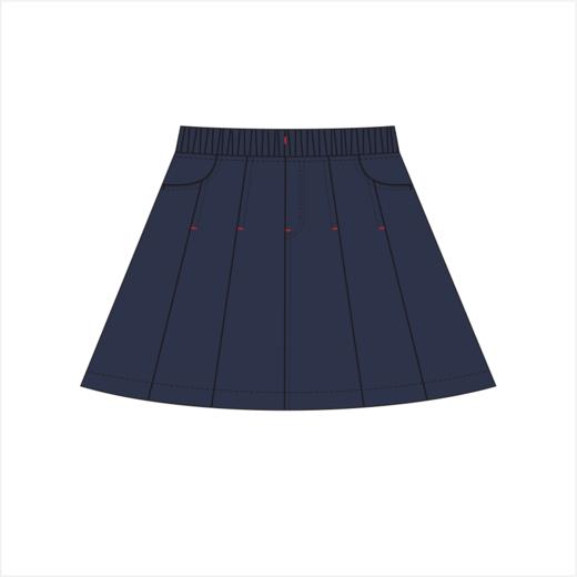 行知幼儿园—女短裙 商品图0