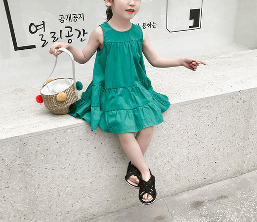 裁缝学苑 TG47女童夏装洋气网红公主连衣裙服装纸样裁剪图纸 商品图0