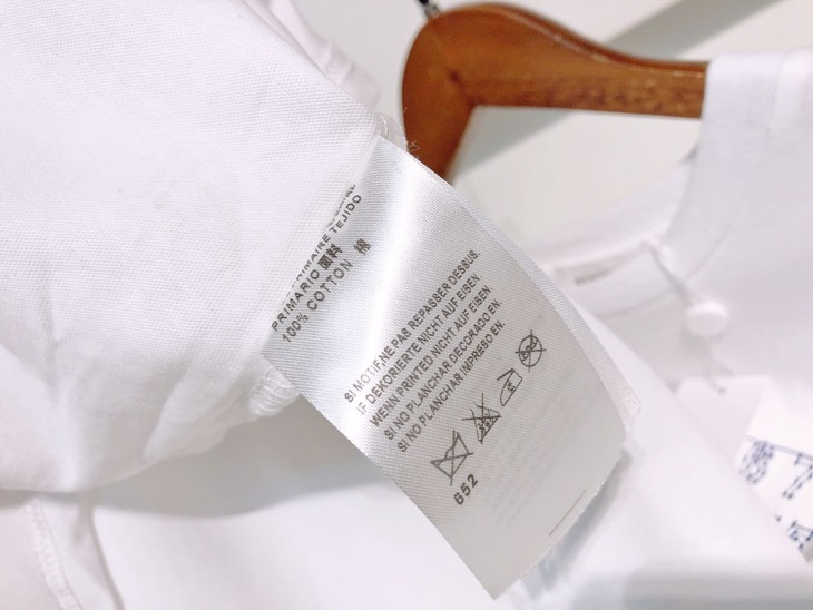 maison margiela小众简约数字密码纯棉休闲宽松t恤 情侣款