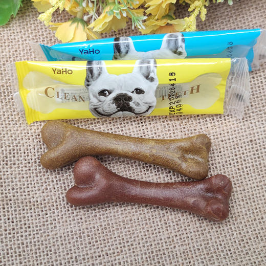 亚禾磨牙棒25g单支装 鸡肉/牛肉味 洁齿骨 狗狗零食 除口臭 商品图5