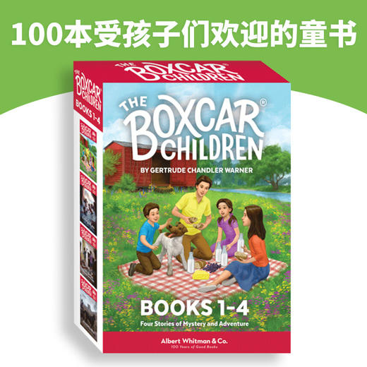 棚车少年英文原版小说1-4册全套 The Boxcar Children Books 美国中小学儿童读物课外阅读英语章节桥梁书籍 商品图3