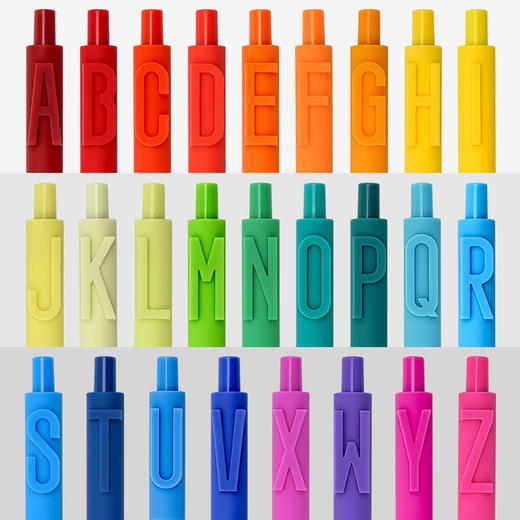 KACO 字母中性笔 05黑芯 商品图0