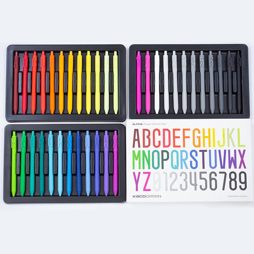 KACO 字母中性笔 05黑芯 商品图3