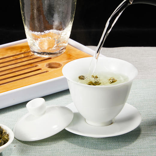 茉莉龙珠 | 2021年广西横县茉莉花茶茉香清甜铁罐装200g 商品图2