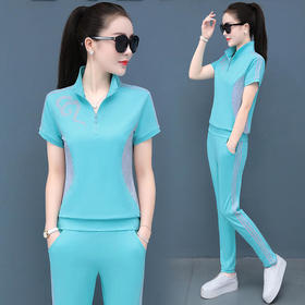 SP1359001新款韩版时尚洋气休闲运动两件套