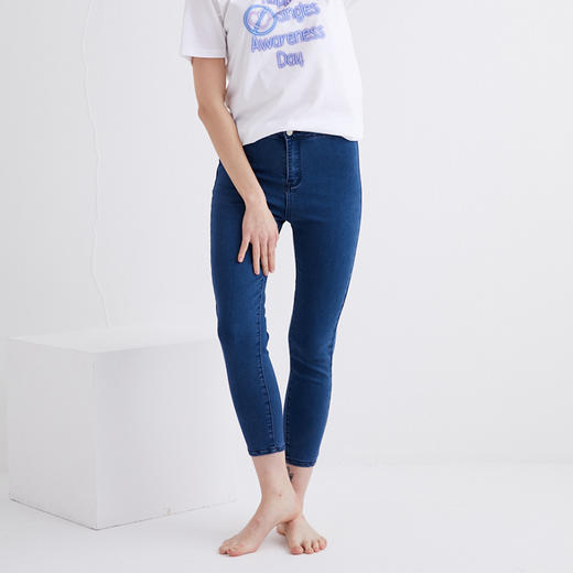 【无货】something needs无感修身牛仔裤